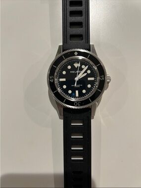 Helson Skindiver Automatic Black Dial Watch
